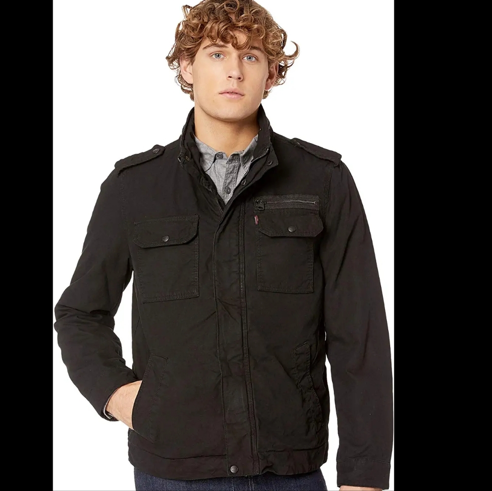 🪖 Levi's Washed Two-Pocket Military (Field) Jacket
